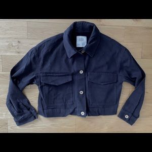 ZARA CROPPED JACKET - SMALL
